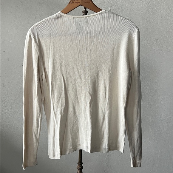 Ralph Lauren LRL Silk Sweater Blouse Size Medium - Picture 3 of 3